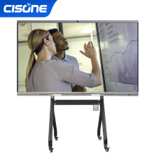 Electronic Touchscreen Educational Conference All In One 75 Inch Stand Lcd Interactive Digital Smart Whiteboard For Education